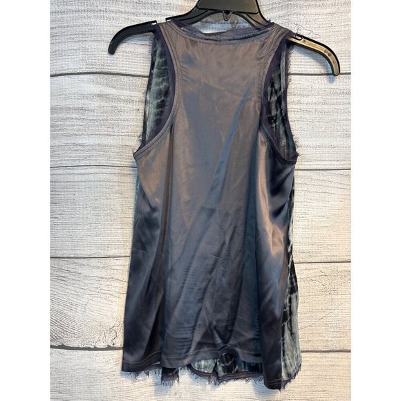 Jonesy Silk Tie-Dye Sleeveless Top Size M - Picture 3 of 3